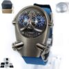 MB&F HM10 Bulldog Titanium Blue 100.TL.BL Box Papers