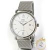 2020 IWC Portofino Automatic Silver Dial 40mm on Mesh IW356505 IW3565 Box Papers