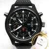 IWC Pilot's Double Chronograph Top Gun 46mm Black Dial Ceramic Case IW379901