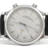 Jaeger LeCoultre Master Control Memovox Reveil Alarm Watch 144.8.94 36mm w/ Box