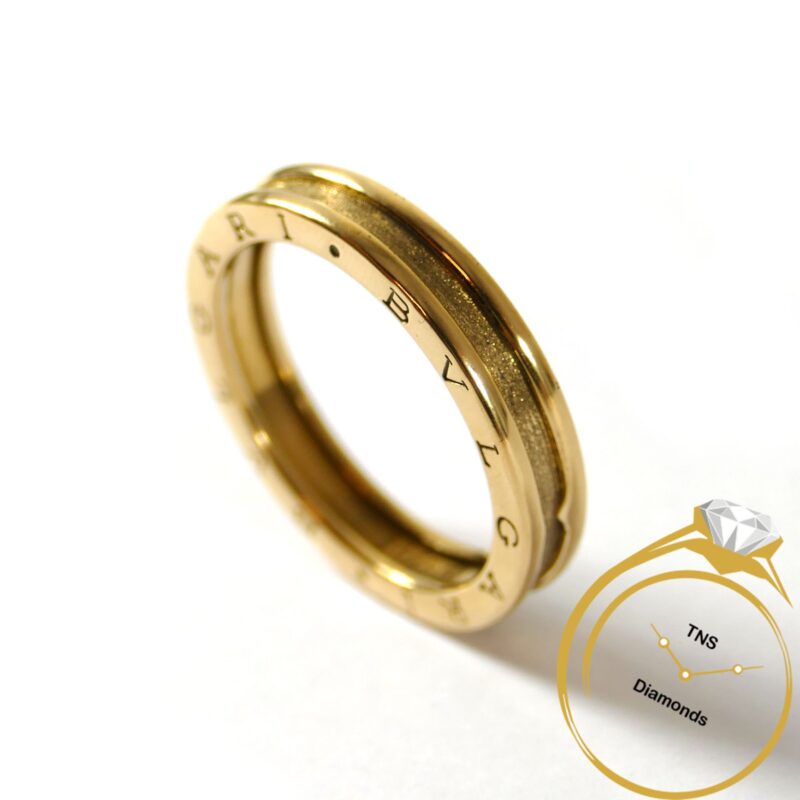 Bvlgari B.Zero1 18k Yellow Gold Wedding Band