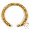 Link Chain 18k Yellow Gold Bracelet 7.5 inches