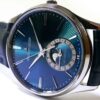 Jaeger LeCoultre Master Ultra Thin Blue Enamel Q13635E1 18k White Gold Complete