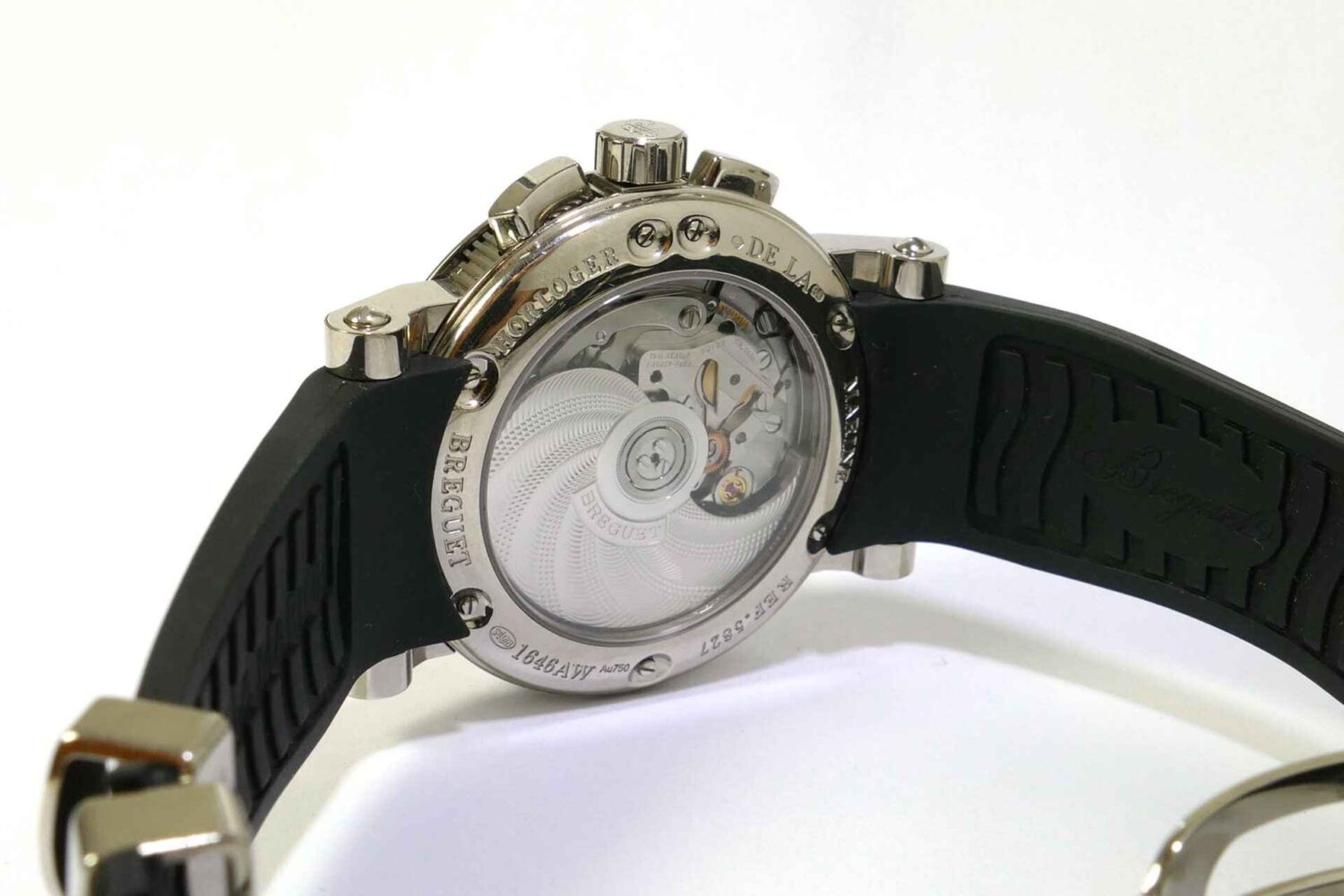 Breguet Marine Flyback Chronograph 18k White Gold 42mm