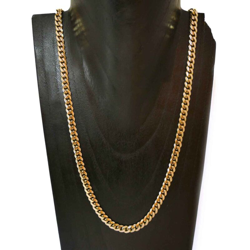 Miami Cuban Link Solid Heavy 10k Yellow Gold Chain Necklace 58.9 grams 26"