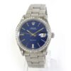 Rolex Oysterdate Precision Blue Dial Diamond Bezel 34mm 6694  Stainless Steel