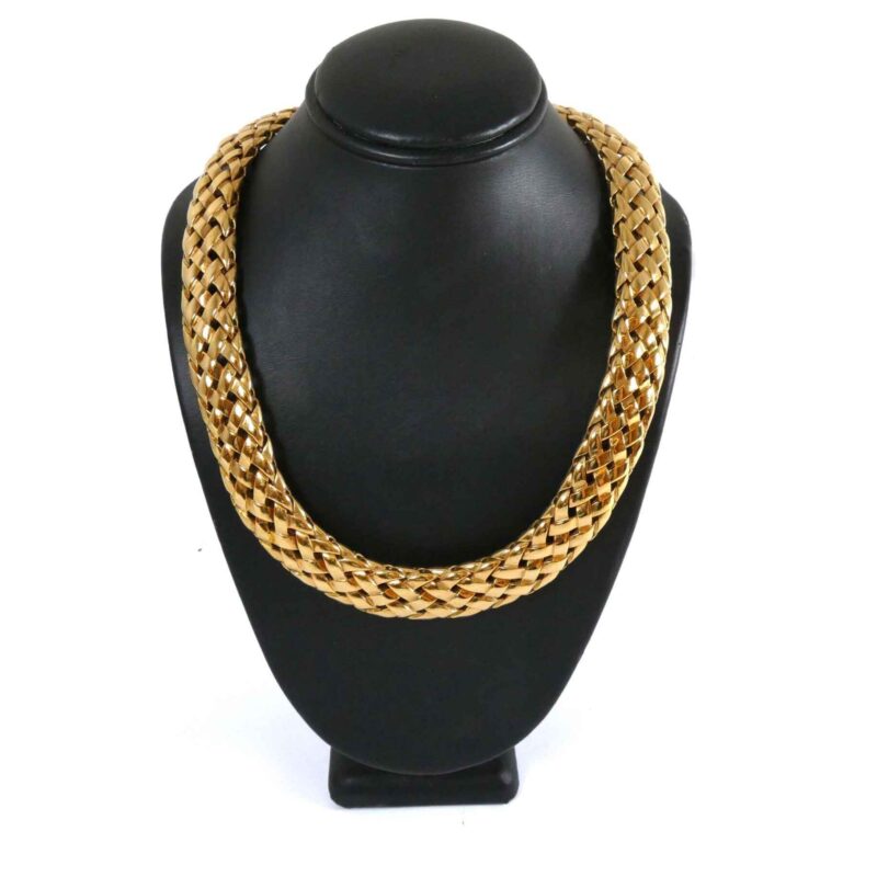 Van Cleef & Arpels Solid 18k Yellow Thick Heavy Chain Necklace 108 grams 16" 15mm