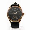 Rolex Cellini Dual Time 18k Everose Gold 39mm 50525 Excellent Condition