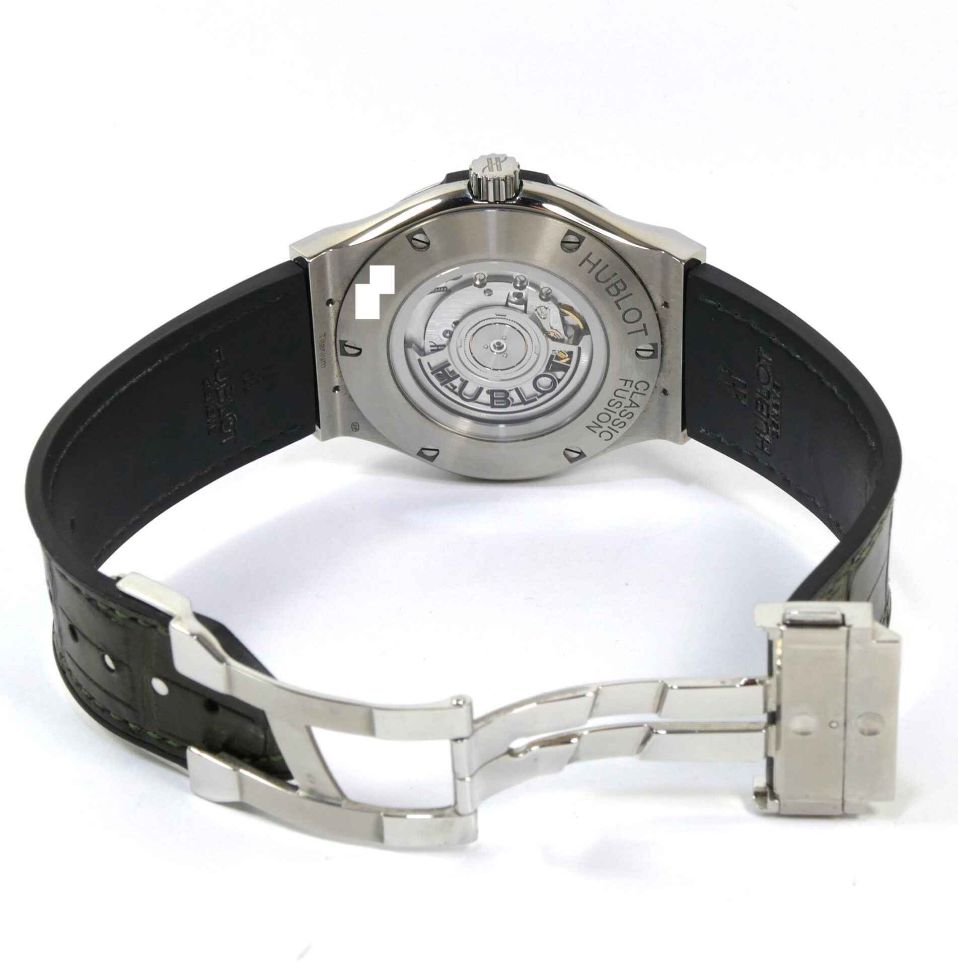 Hublot Classic Fusion Titanium Green 45mm 511.NX.8970.RX Box