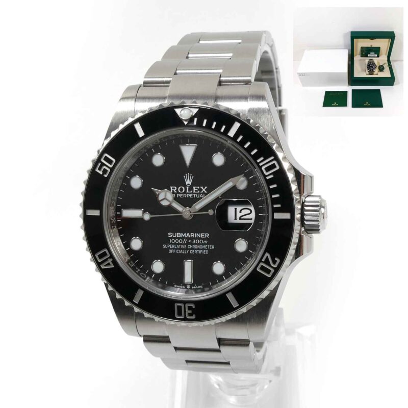 Rolex Submariner Date 41mm 126610LN Black Dial Stainless Steel Box Papers