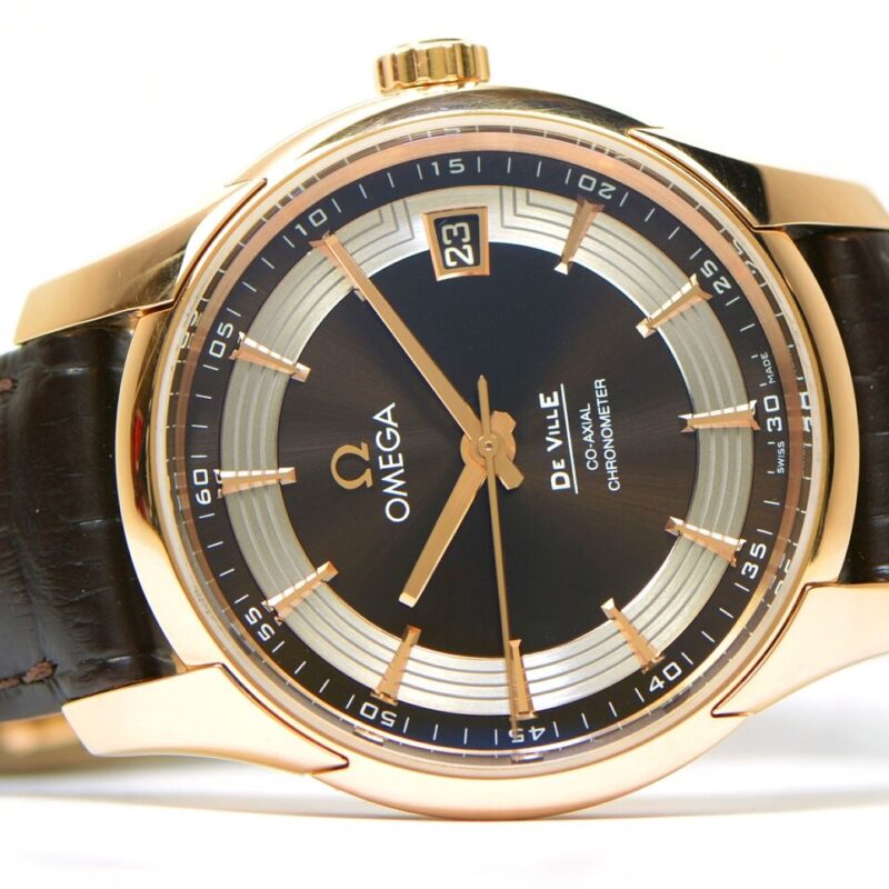 Omega De Ville Hour Vision 18k Rose Gold 41mm 431.63.41.21.13.001 Box Papers