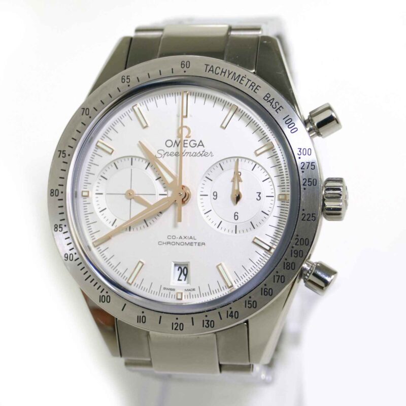 Omega Speedmaster '57 Chronograph 41.5mm Silver 331.10.42.51.02.002 Box Papers