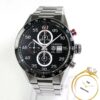 Tag Heuer Carrera 1887 CAR2A10 43mm Steel Automatic Black Dial Box Papers