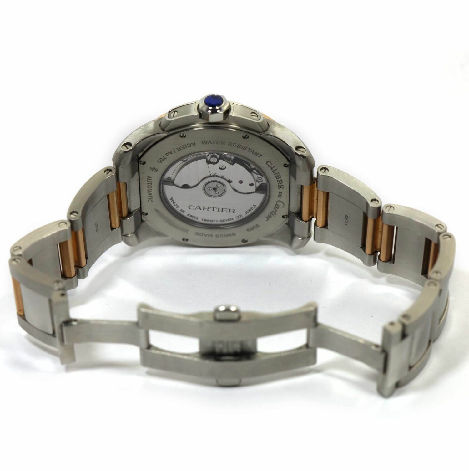 Cartier Calibre De Cartier 3389 W7100036 42MM Silver Dial