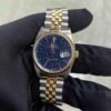 1988 Rolex Datejust 36 16233 36MM Blue Jubilee Computer Dial 18K Yg R-Serial