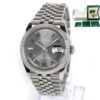 2022 Rolex Datejust Wimbledon 126234 36MM Fluted Jubilee Box Papers