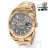2020 Rolex Sky-Dweller 326935 42MM 18K Rose Gold Rhodium Dial Box Papers