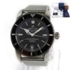 Breitling Superocean Heritage II AB2010 42MM Black Dial Box Papers
