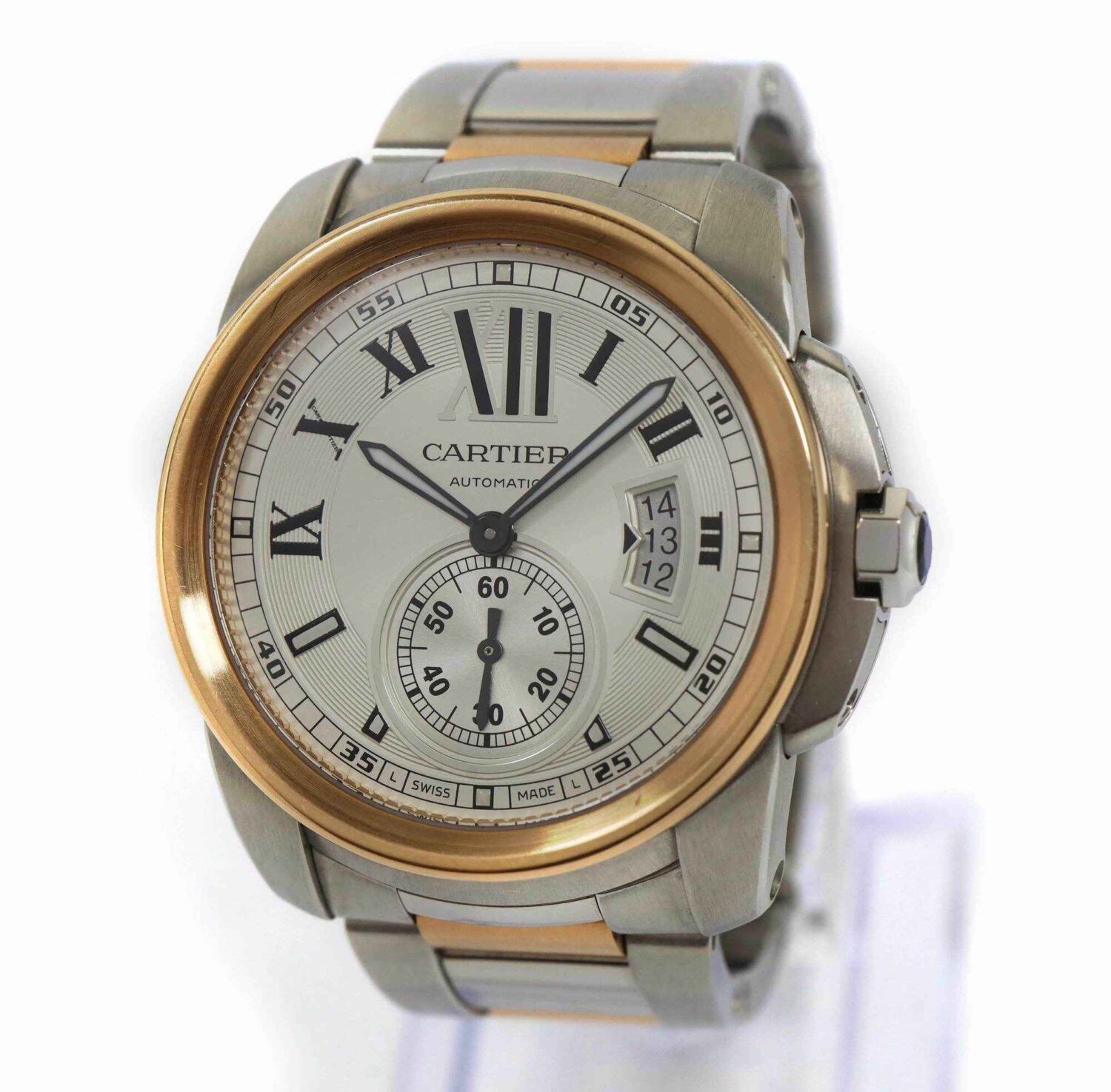Cartier Calibre De Cartier 3389 W7100036 42MM Silver Dial