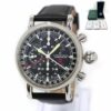 Mint Chronoswiss Timemaster Sport Chrono Ch-7533 44MM Black Dial Steel Box Papers