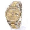 1989 Rolex Day-Date President Tridor 18349 36MM Diamonds Champagne L-Serial