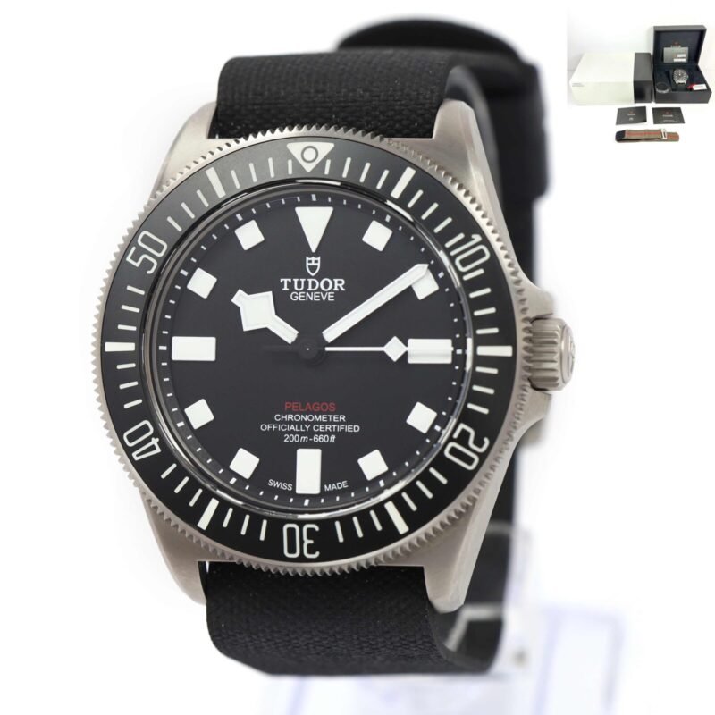 2023 Tudor Pelagos Fxd 25717N 42MM Titanium Black Dial Box Papers