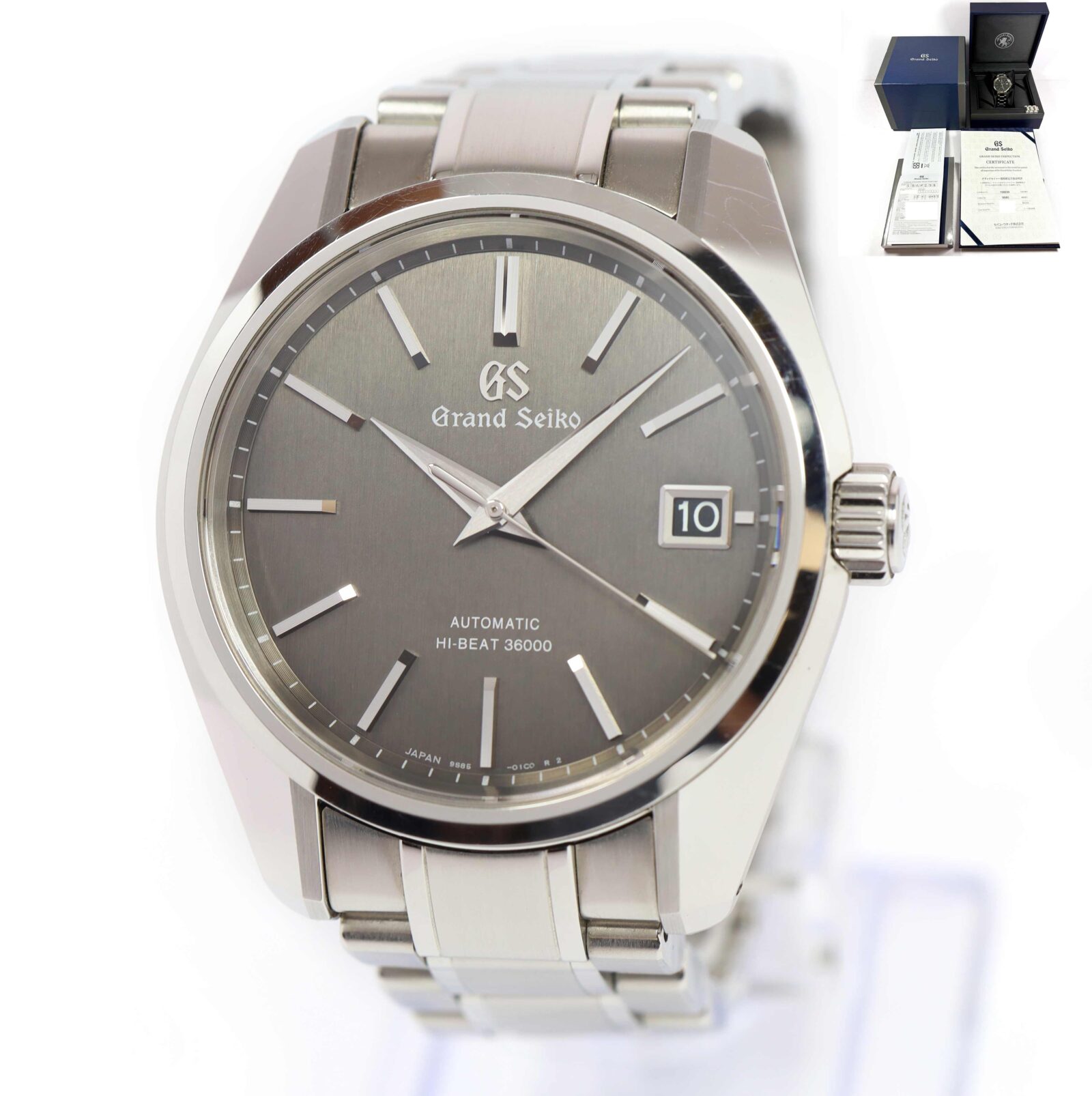 Grand Seiko Heritage Collection Hi-Beat SBGH279 40MM Grey