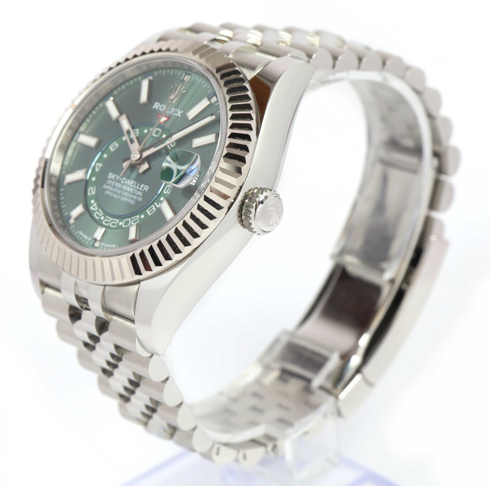 2023 Rolex Sky-Dweller 336934 42MM Mint Green Dial Jubilee