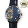 New Lederer Central Impulse Chronometer 9012.60.802 44MM 18K Wg Blue Box Papers