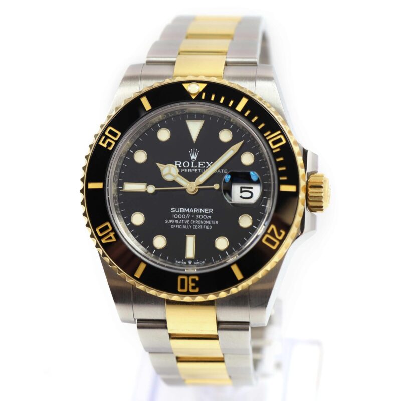 Rolex Submariner Date 126613LN 41MM Black Dial 18K Yellow Gold Two-Tone