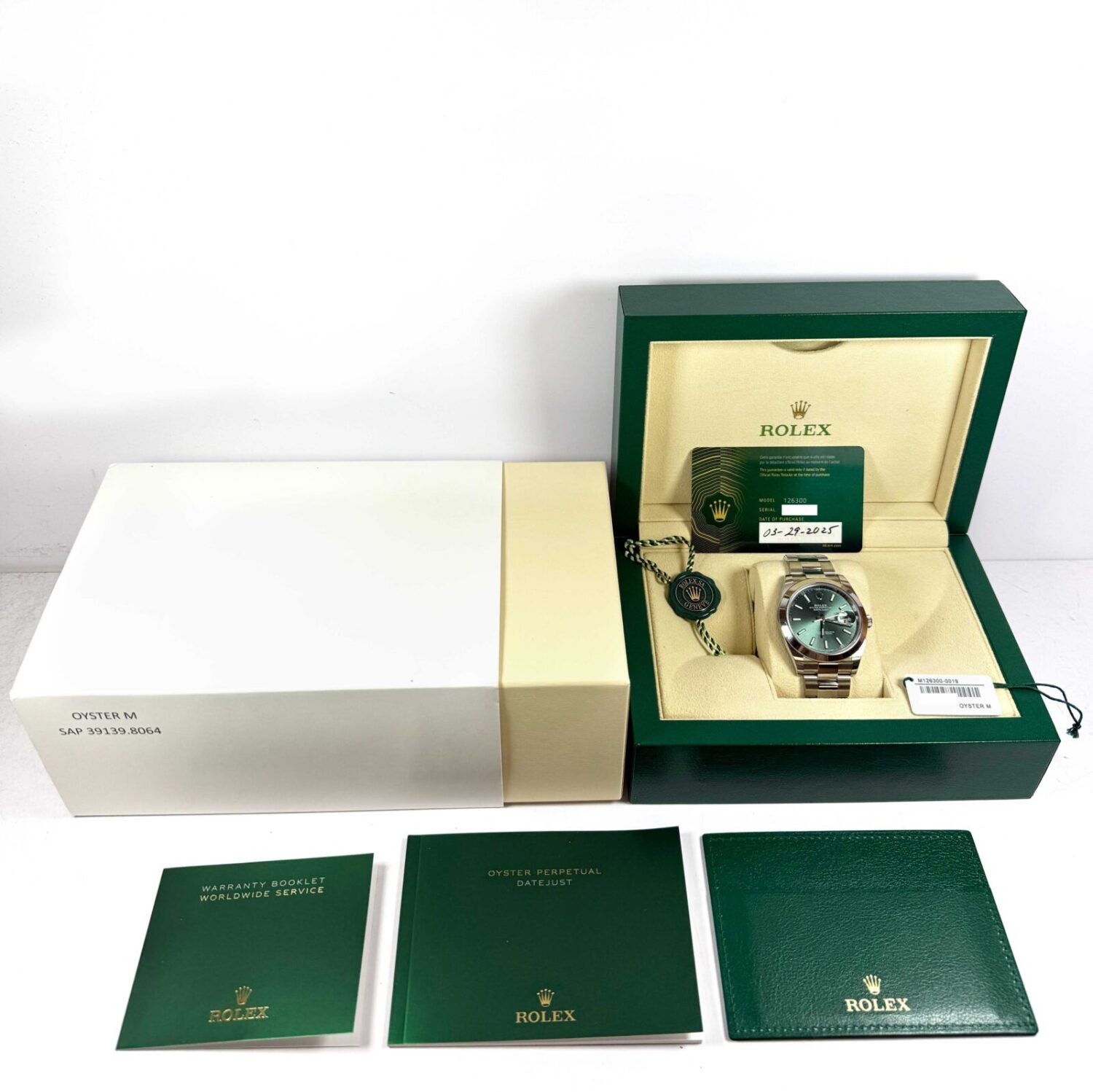 Rolex OYSTER PERPETUAL 41 REF 124300 (2023) BOX AND PAPERS