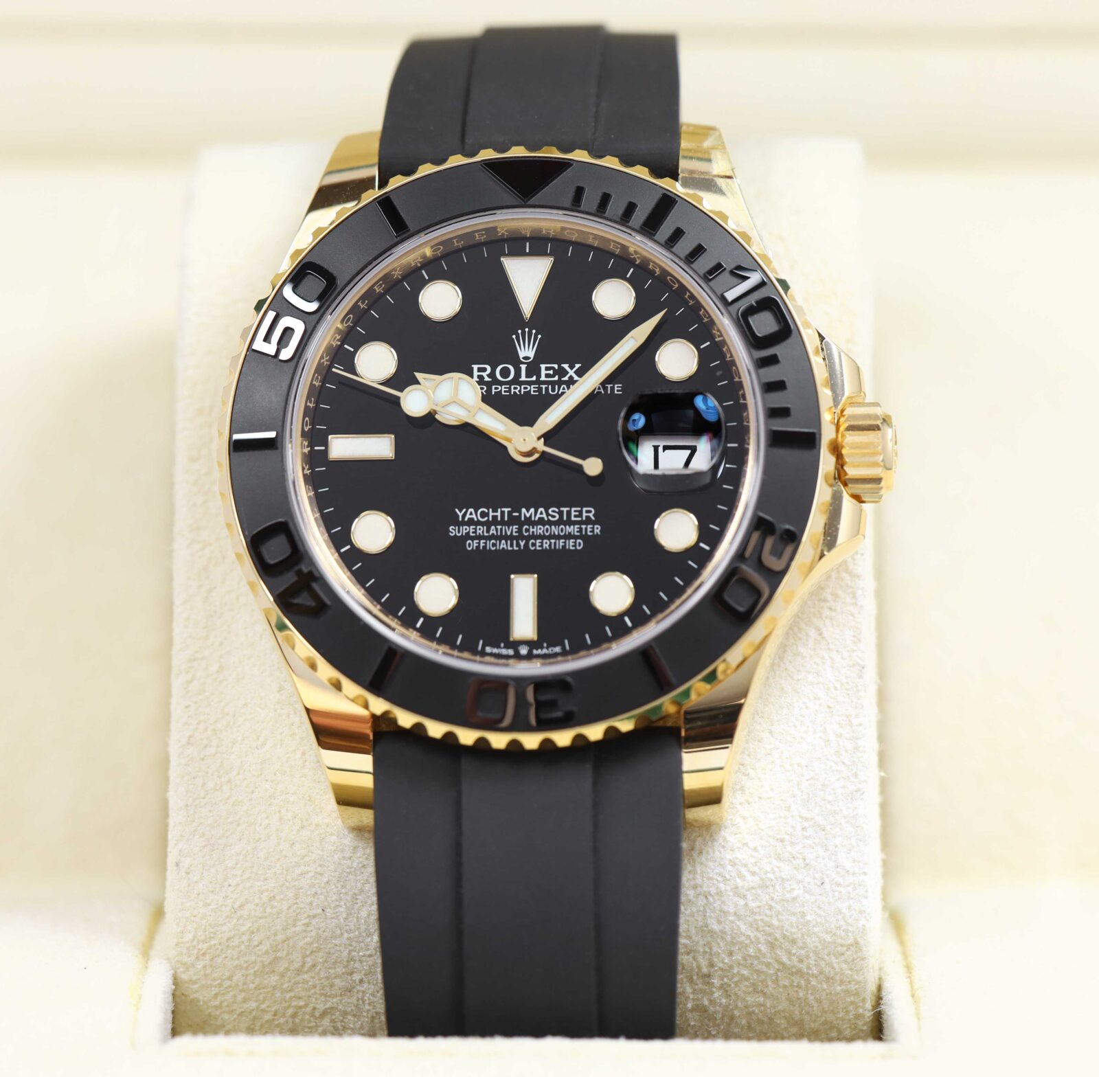New 2024 Rolex Yacht-Master 226658 42MM 18K Yg Black Dial