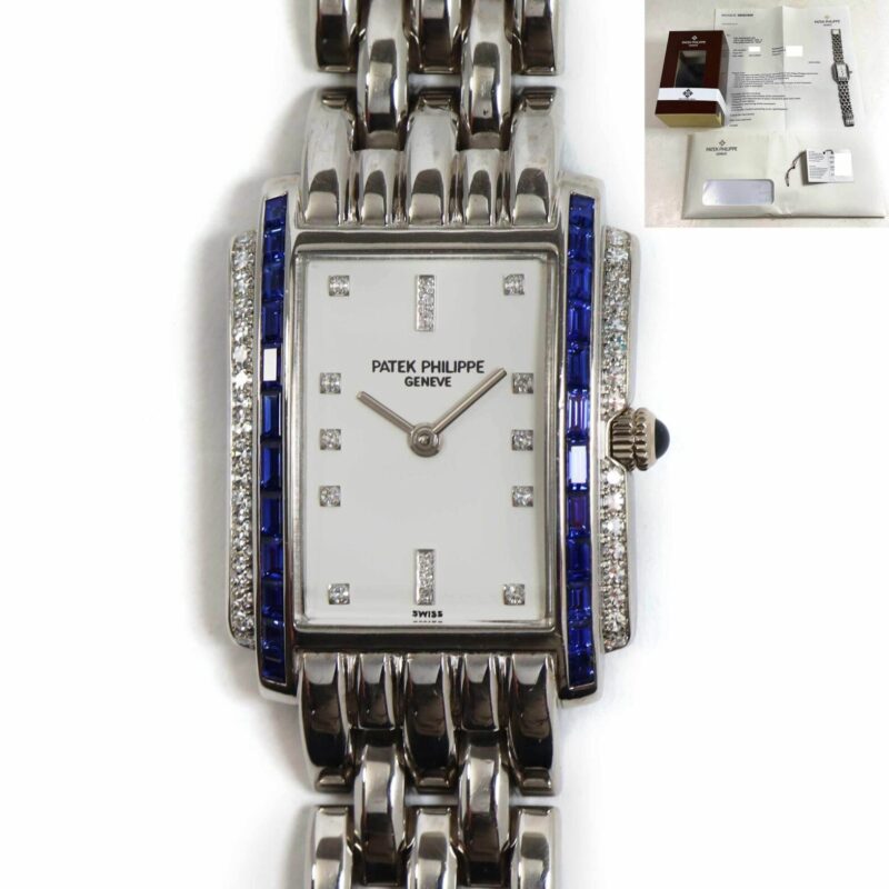 Patek Philippe 4845/11G-001 22MM Wg 2024 Service Paper Factory Sapphire Bezel
