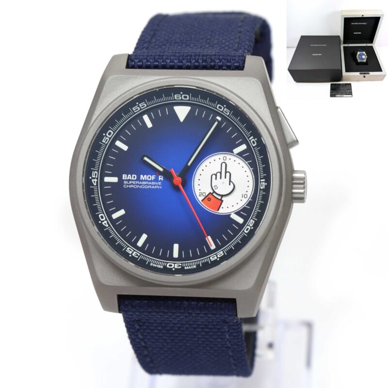 2023 Bamford London X Seconde/seconde B347 Bad Mof'r 41.5MM Blue Box Papers