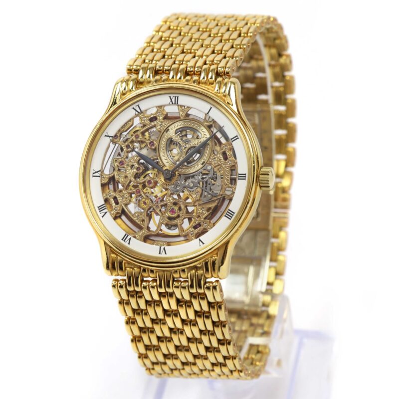 Audemars Piguet  skeleton  14479BA 14232BA 34MM 18K Yellow Gold