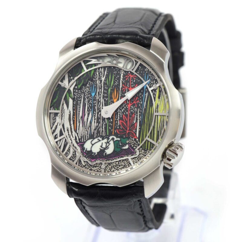 New 2025 Sarpaneva X Moomin 80 42MM Stainless Steel Box Papers