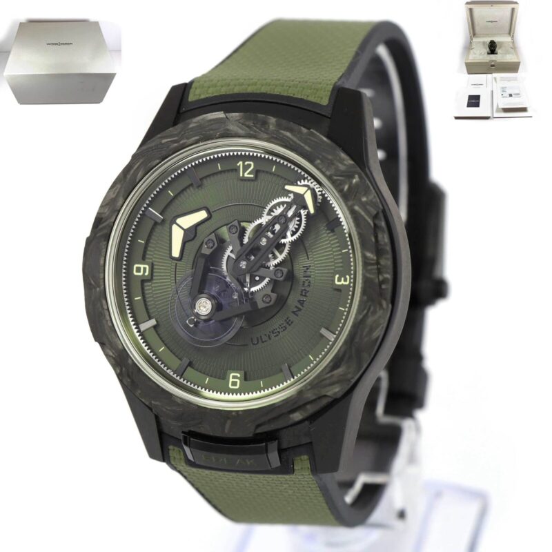 Unworn Ulysse Nardin Freak One Ops 44MM 2403-500-8A Titanium Carbon B/p