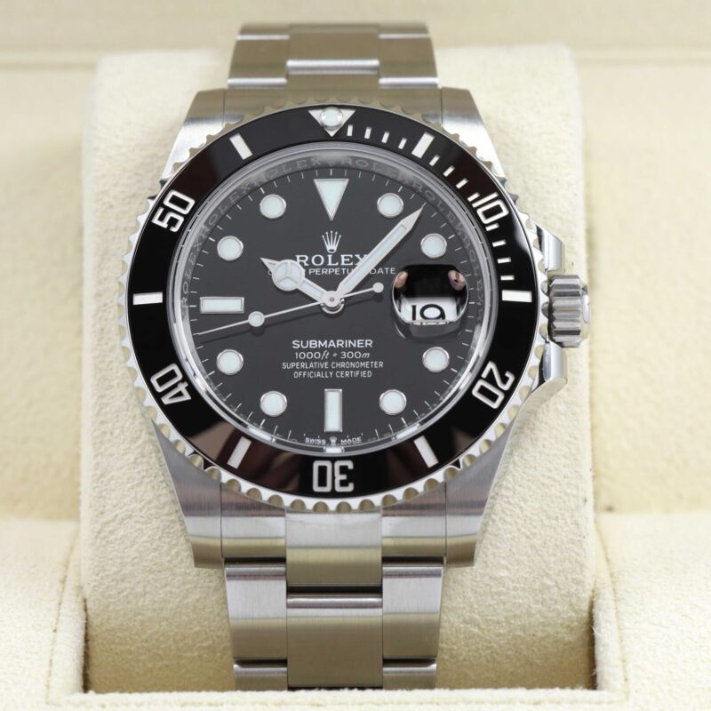 New 2021 Rolex Submariner Date 126610LN 41MM Black Steel Box Papers