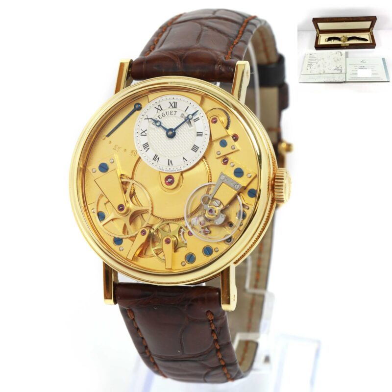 2008 Breguet Tradition 7027BA/11/9V6 37MM 18K Yellow Gold Box Papers