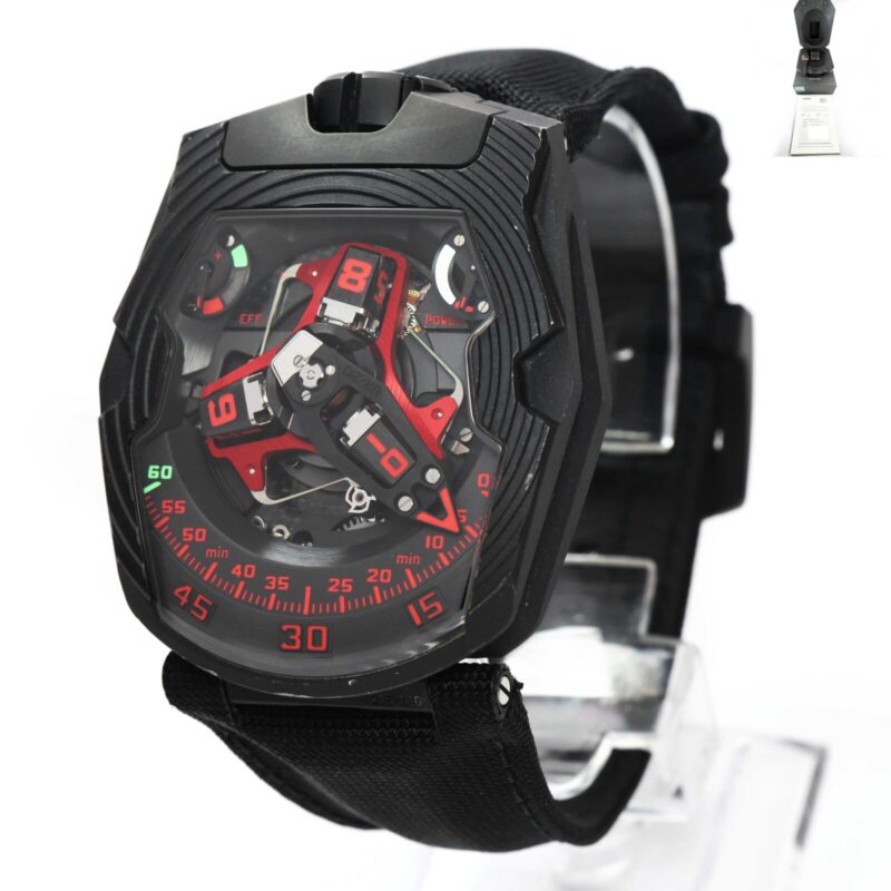 2018 Urwerk Ur-210 Royal Hawk Last Edition 43MM Black Platinum Box Papers