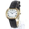 Cartier Ellipse 78209 33MM Silver Dial 18K Yellow & White Gold Two-Tone