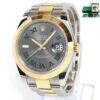 2025 Rolex Datejust Wimbledon 126303 41MM 18K Yg Two-Tone Box Papers