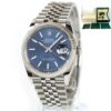 2024 Rolex Datejust 126234 36MM Blue Dial Fluted Jubilee Box Papers