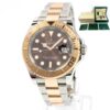 2017 Rolex Yacht-Master 116621 40MM Chocolate 18K Rg Two-Tone Box Papers