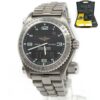 Breitling Emergency Quartz E56321 43MM Titanium Black Dial Box Papers