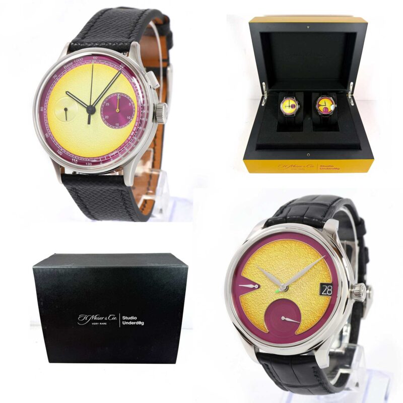 H.moser & Cie. X Studio Underdog Passion Project 1800-1200 42MM 38.5MM Box
