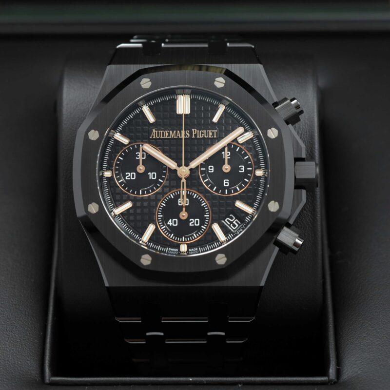 New Audemars Piguet Royal Oak 50TH Anniversary 26240CE 41MM Black Ceramic B/p