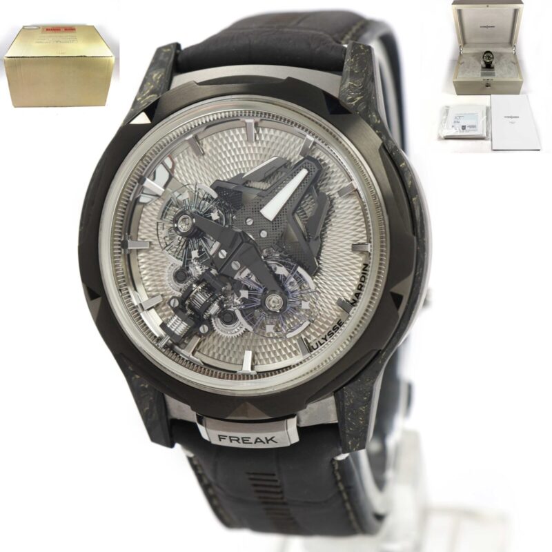 Ulysse Nardin Freak S Nomad 2513-500LE-4A-Gui 45MM Titanium Carbon Box Papers