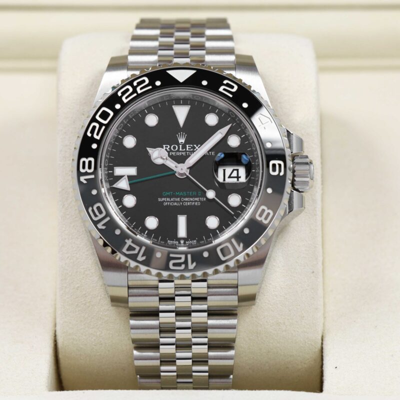 New Oct 2025 Rolex GMT-Master II Bruce Wayne 126710GRNR 40MM Jubilee Box Papers
