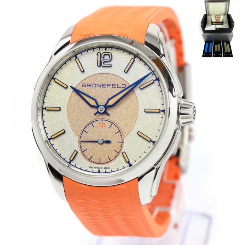 2024 Grönefeld 1969 Deltaworks 44.5MM Stainless Steel Box Papers